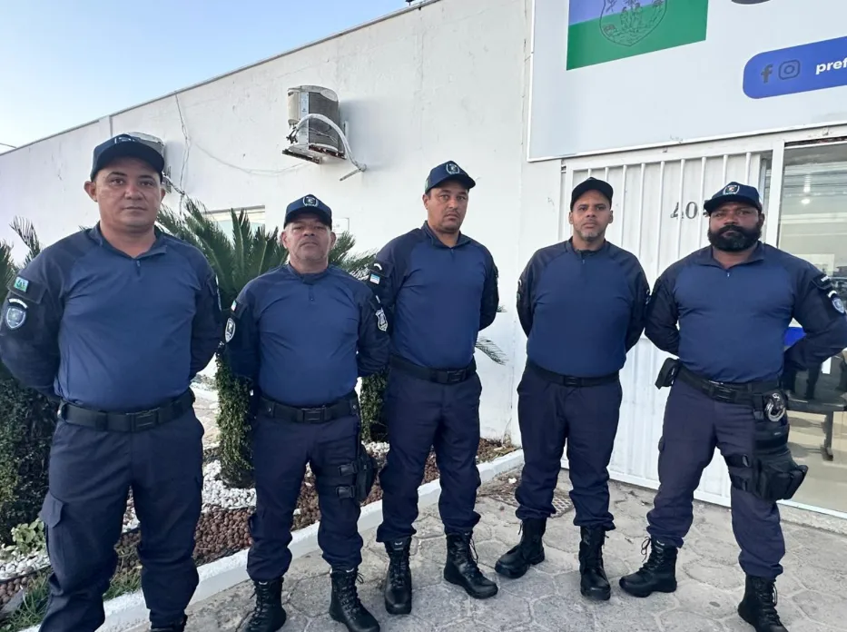 Cerimônia de entrega dos novos uniformes- GMSM