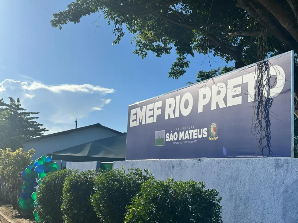 Reinauguração - Escola Rio Preto