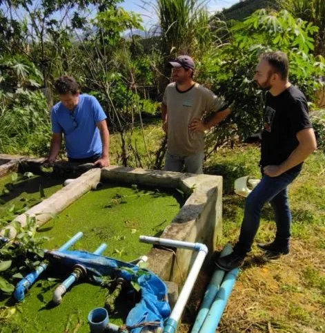Secretaria de Agricultura realiza projeto de mentoria em Piscicultura com assistência técnica em parceria com agricultores em Nova Venécia