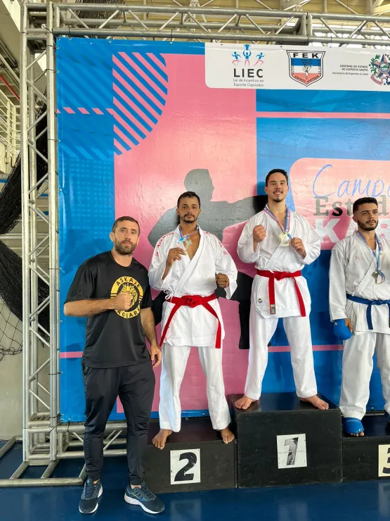  Karatecas de Jaguaré conquistam medalhas na 2ª Etapa do Estadual de Karate