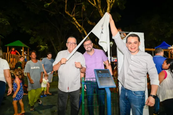 Muita diversão na inauguração do Parque Kids, em Jardim da Penha