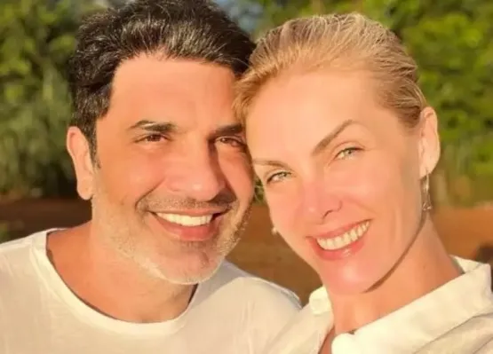 Hickmann e Edu Guedes assumem namoro com beijão: 'Novo motivo pra sorrir'