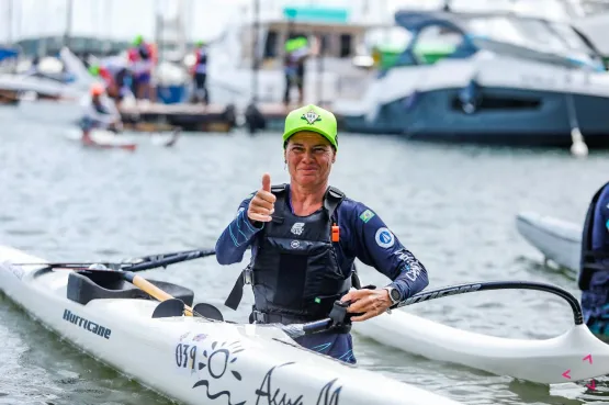 Copa de canoa havaiana reuniu atletas de quatro estados na Bahia de Todos-os-Santos