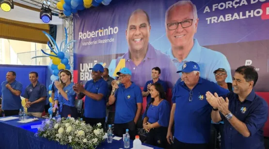 União Brasil oficializar Robertinho e Vanderlei candidatos à reeleição em Mucuri