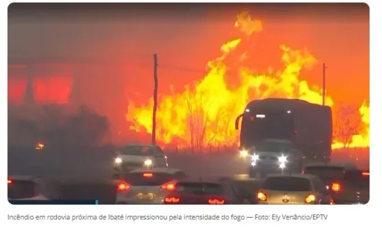 Tarcísio confirma prisões por incêndios criminosos no interior de SP