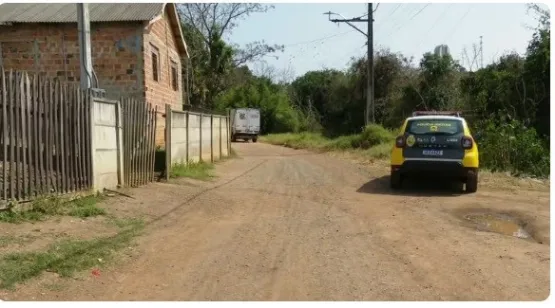 Jovem grávida é morta a facadas na frente da filha de 2 anos ; marido é suspeito