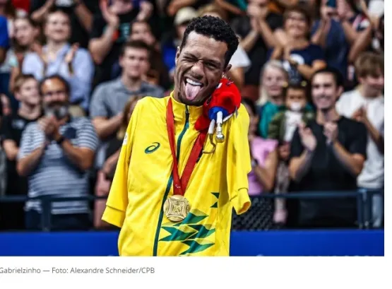 Após ouro, Gabrielzinho promete outras medalhas: 'Vai ter mais baile'