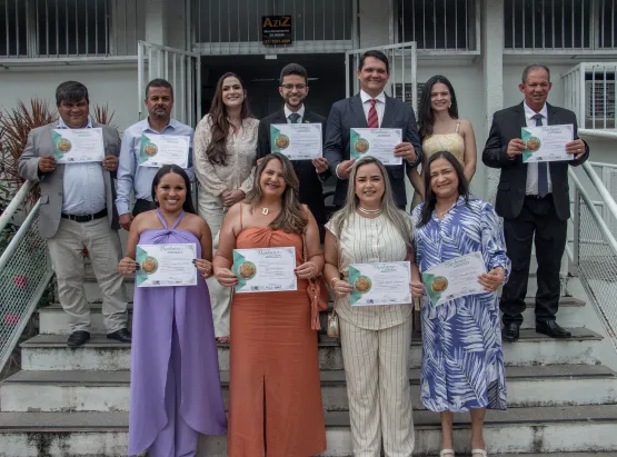 Marcos Coutinho e Felipe Fonseca são diplomados, marcando o início de uma nova era política em Ponto Belo