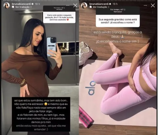 Grávida, Bruna Biancardi explica decisão de se afastar das redes sociais