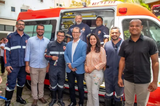 Teixeira de Freitas fortalece a saúde com nova ambulância para o SAMU 