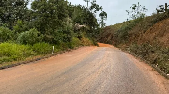 Vargem Alta recebe obra de pavimentação na ES-368