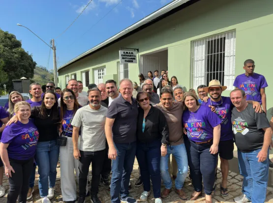 Casagrande inaugura escola e anuncia novos projetos em Mimoso do Sul