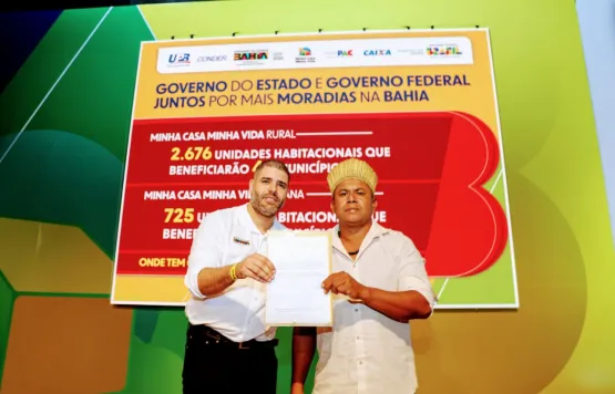 Programa Minha Casa, Minha Vida Rural vai transformar a realidade de 2.676 famílias no campo baiano