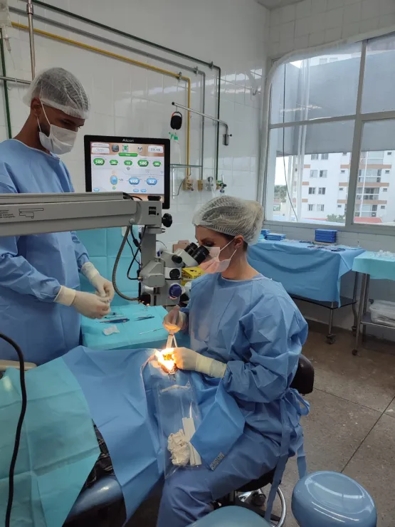 Hospital Geral de Linhares realiza mutirão de cirurgias de retina neste sábado (4)
