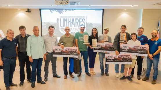 Produtores de Santa Cruz de Terra Alta são grandes vencedores do concurso de qualidade do café conilon de Linhares