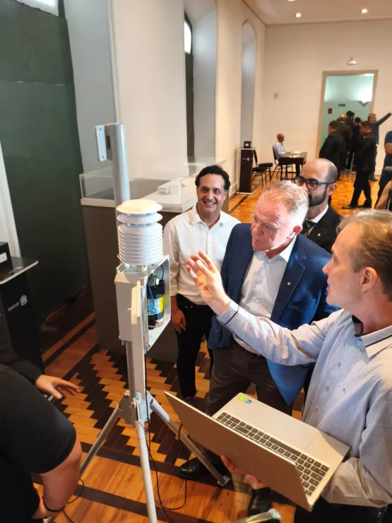 Aparelho eletrônico vai medir poluição em tempo real Aparelho eletrônico vai medir poluição em tempo real