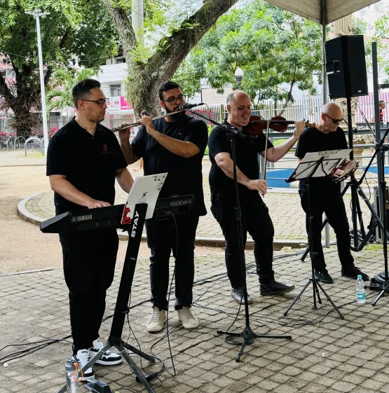 Projeto “Nós no Parque” fecha ciclo de apresentações no ritmo do samba