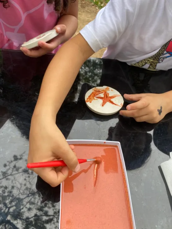 Oficina do Projeto Tamar ensina a ciência da paleontologia para as crianças