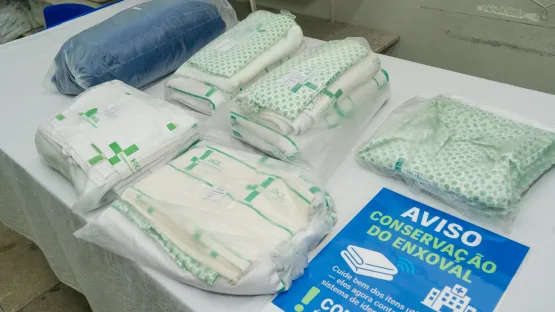 Hospital Geral de Linhares recebe novo enxoval e reforça conforto e qualidade no atendimento aos pacientes
