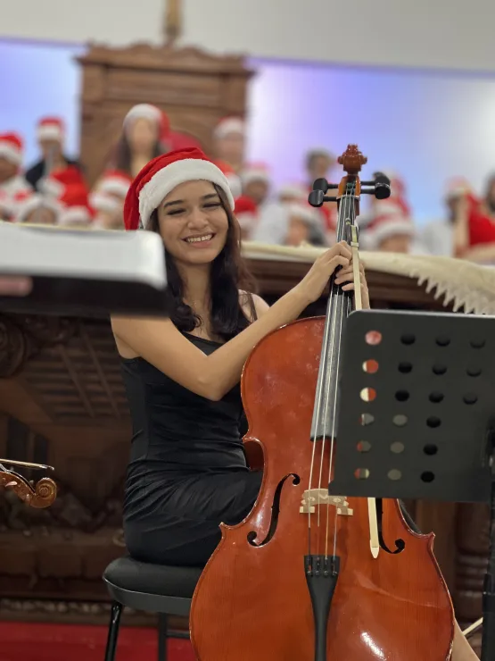 Orquestra Juvenil de Teixeira de Freitas apresenta Concerto de Natal na Paróquia Santa Luzia