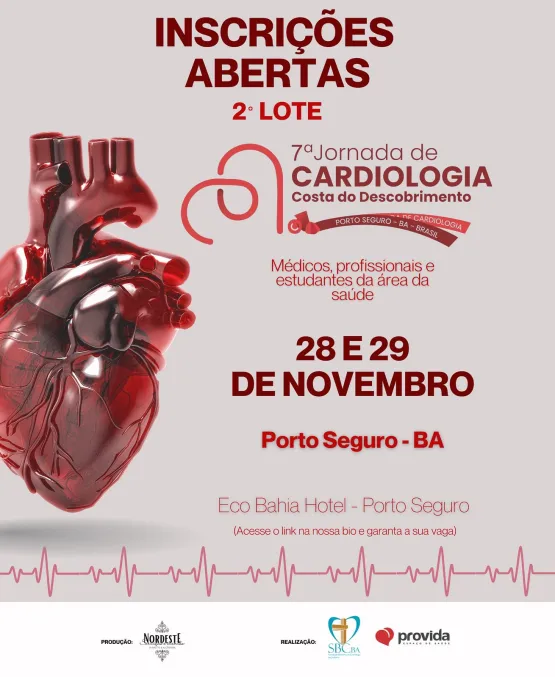 Porto Seguro se prepara para receber a 7ª Jornada de Cardiologia da Costa do Descobrimento