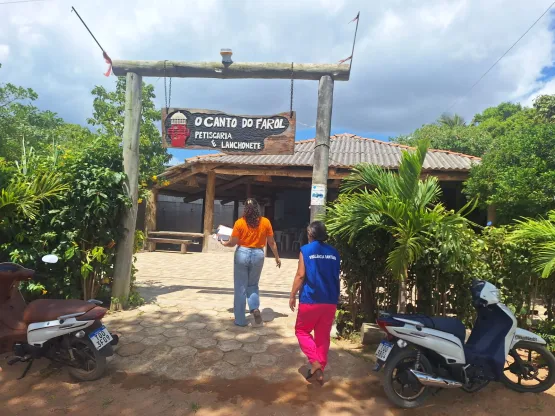 Vigilância Sanitária de Linhares orienta comerciantes para um verão mais seguro nas praias