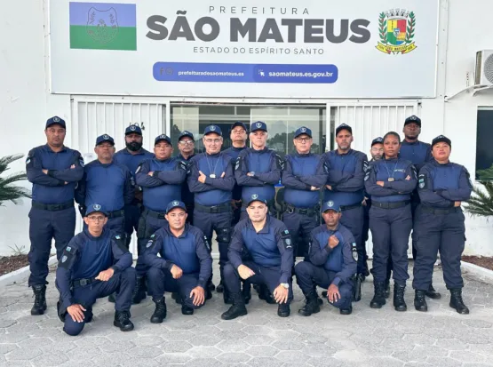 Guarda Municipal de São Mateus recebe novos uniformes e equipamentos