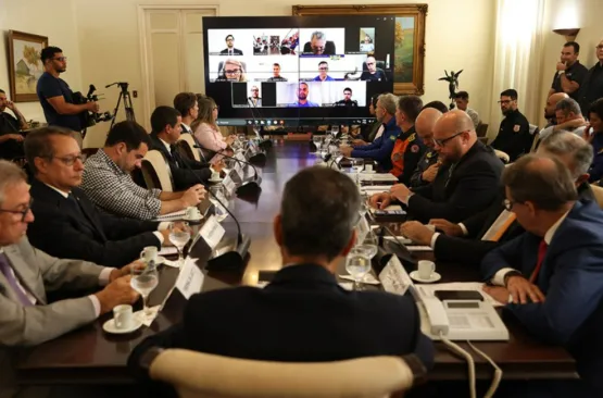 Ricardo Ferraço realiza primeira reunião do Estado Presente para avaliar dados da segurança