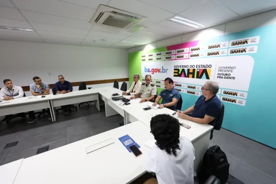 Representantes da FIFA conhecem COI da SSP e discutem segurança para a Copa Feminina