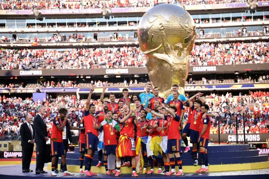 Espanha vence a Argentina na prorrogação e é bicampeã mundial Espanha vence a Argentina na prorrogação e é bicampeã mundial