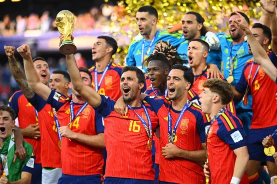 Espanha vence a Argentina na prorrogação e é bicampeã mundial Espanha vence a Argentina na prorrogação e é bicampeã mundial