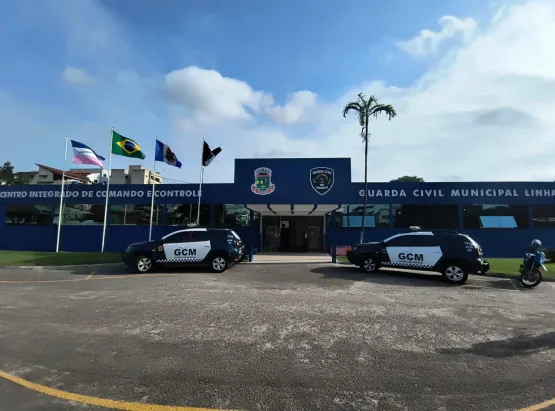 Guarda Civil Municipal de Linhares sedia reunião mensal da AISP no Centro Integrado de Comando e Controle
