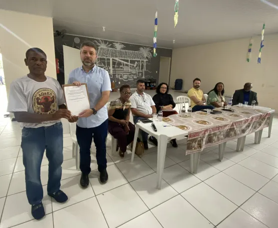 Comunidades quilombolas se reúnem com equipe da Secretaria do Rio Doce em Conceição da Barra