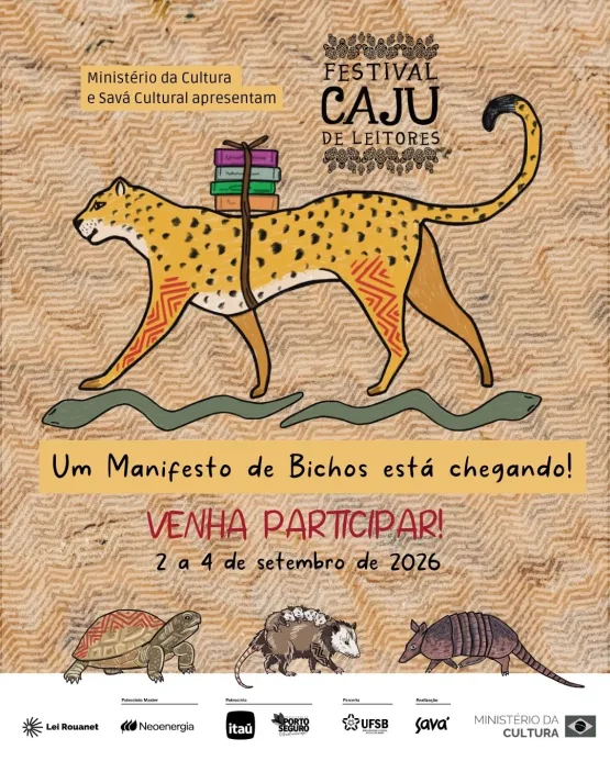 Caju de Leitores começa nesta quarta-feira na Aldeia Xandó, em Porto Seguro Caju de Leitores começa nesta quarta-feira na Aldeia Xandó, em Porto Seguro