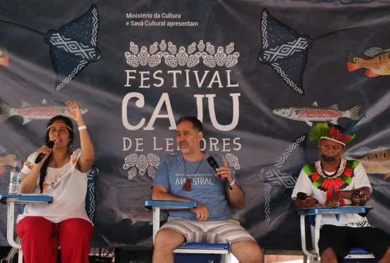 Caju de Leitores aproxima narrativas indígenas do Brasil e da Argentina no segundo dia