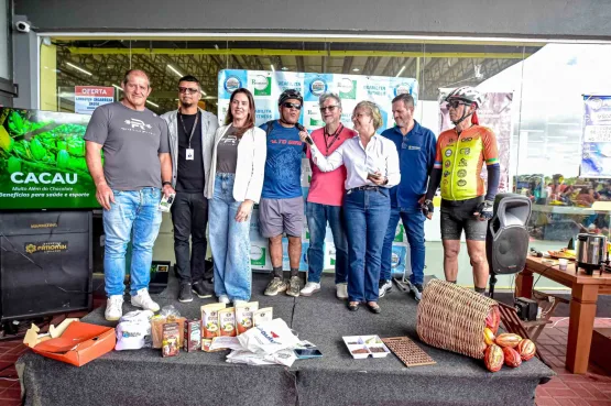 Passeio Ciclístico da Cacau Fest 2026 reúne 100 ciclistas em percurso entre a história e a produção de cacau em Linhares Passeio Ciclístico da Cacau Fest 2026 reúne 100 ciclistas em percurso entre a história e a produção de cacau em Linhares