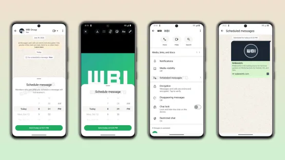 WhatsApp libera agendamento de mensagens; veja como funciona WhatsApp libera agendamento de mensagens; veja como funciona