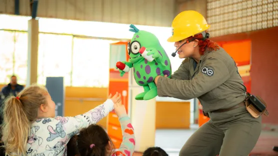 Aegea leva educação ambiental de forma lúdica às escolas públicas da Grande Vitória