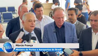 Aeroporto de Linhares no ES, vai beneficiar o Extremo Sul da Bahia; destacou o Ministro