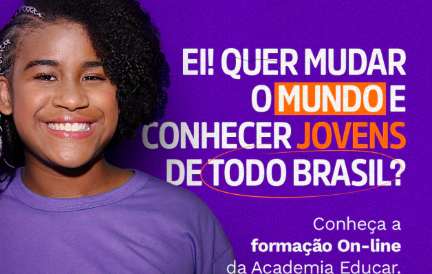 Academia Educar oferece curso on-line gratuito para jovens de todo o Brasil