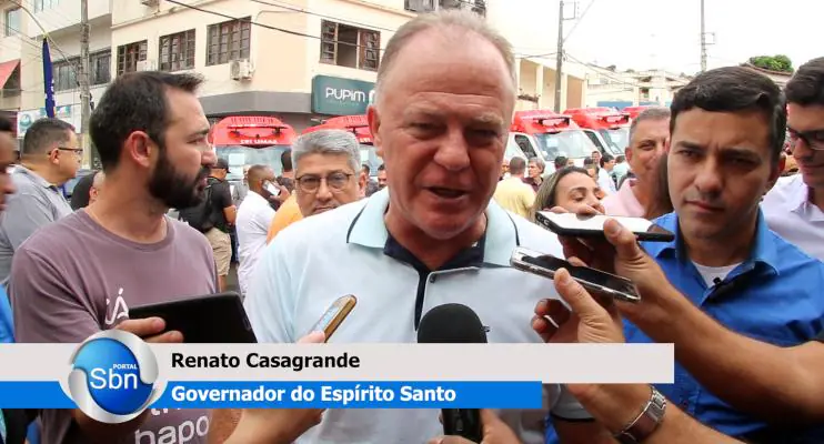 Governo capixaba faz entrega de ambulâncias para fortalecer o SAMU 192 na região norte do ES