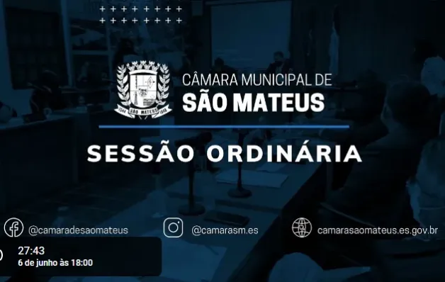 18ª Sessão Ordinária da Câmara Municipal de São Mateus-ES - 2023