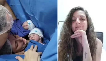 'Tive família completa só por 2 minutos', lamenta pai de gêmeos que perdeu esposa