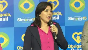 'Eu tenho lado e vou me posicionar', diz Tebet após 3º lugar