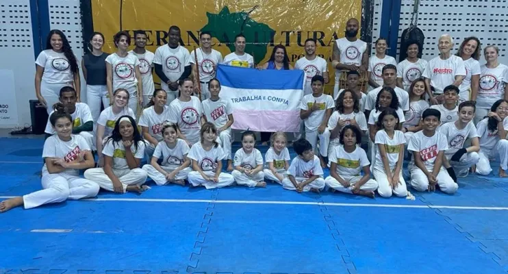 Sesport recebe primeiro curso aberto de capoeira