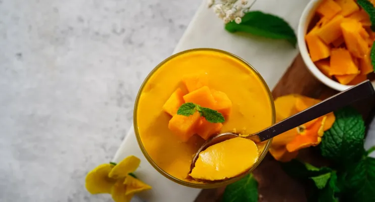 A mousse de manga 'fit' (e saudável) que se faz com três ingredientes