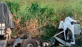 Acidente com morte interdita totalmente a BR 262, em Ibatiba