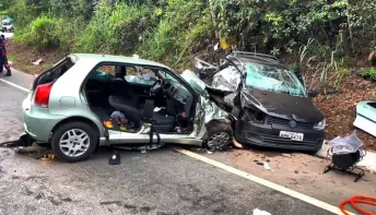 Acidente deixa dois mortos e feridos na BR-262 no ES