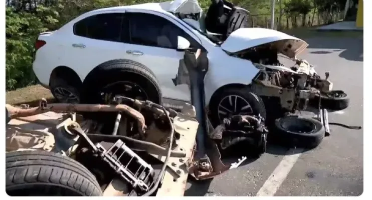 Acidente na BR-101 em Sooretama deixa três mortos e dois gravemente feridos