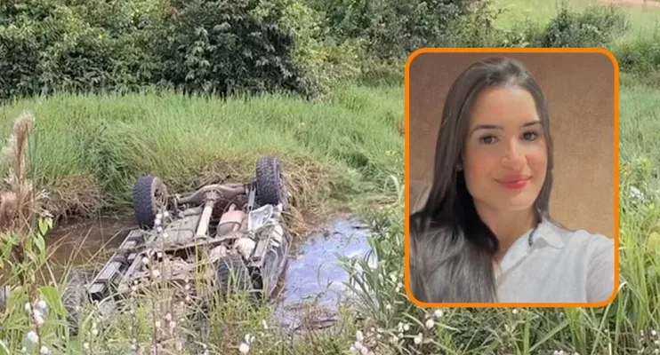 Advogada capixaba Evelim morre após carro capotar e cair em córrego
